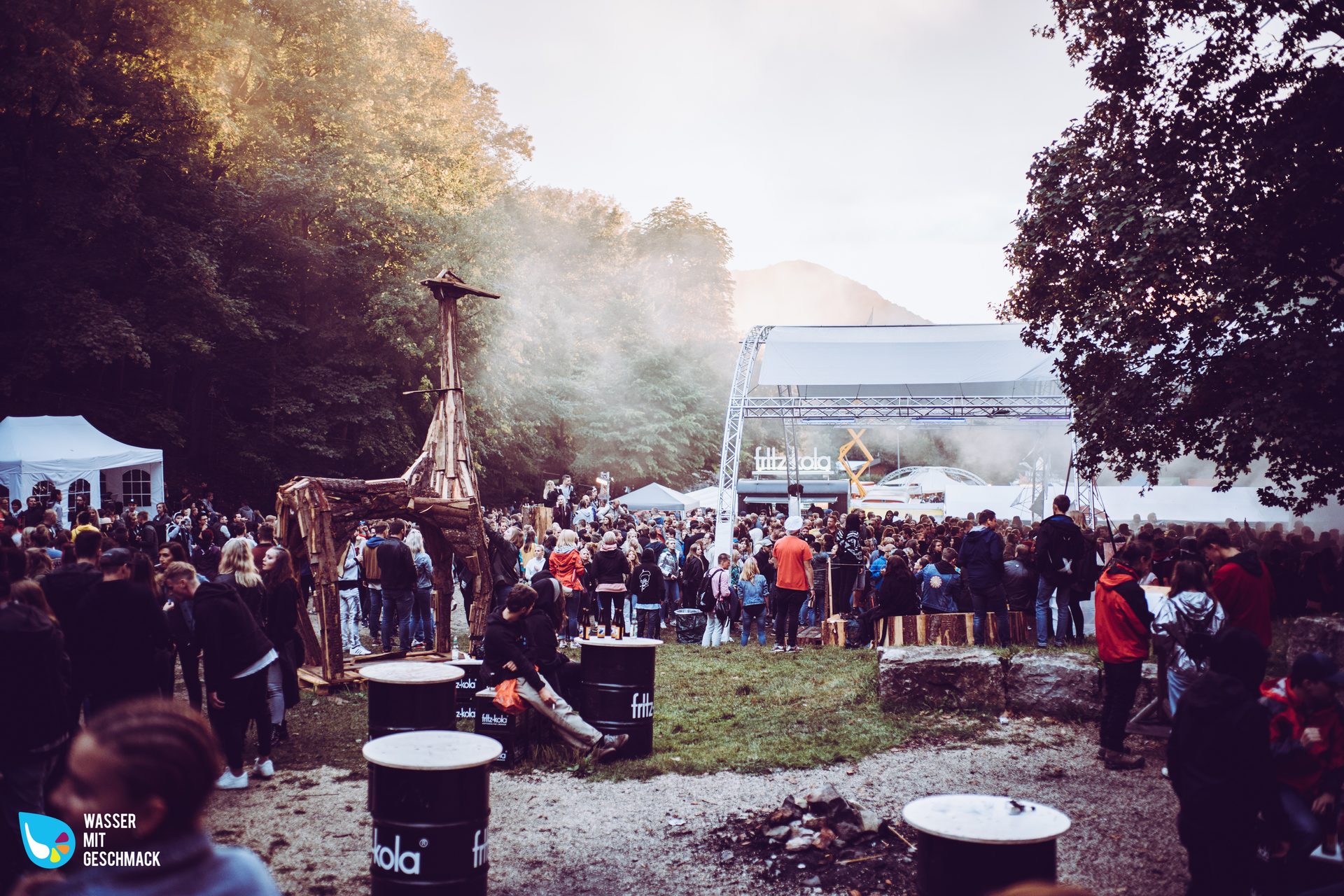 Wasser mit Geschmack Festival
