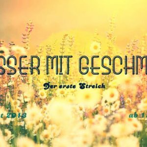 Wasser mit Geschmack 2013